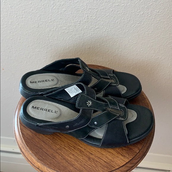 Merrell Size 8 Strappy Heeled Sandals - Picture 4 of 8